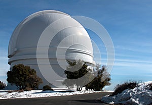 Observatory on a mountain