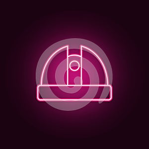 observatory neon icon. Elements of Sciense set. Simple icon for websites, web design, mobile app, info graphics