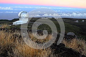 Observatory sunrise, Canary photo