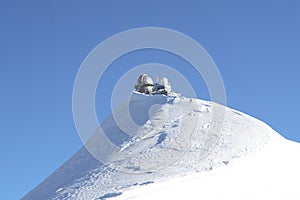 Observatory at top of mountain photo