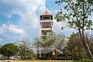 Observatory tower in Mae Moh district