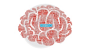 Obsessions Animated Word Cloud
