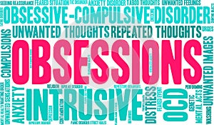 Obsessions Word Cloud