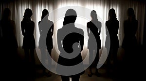 Obsessive compulsive, anxiety disorder concept