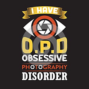 Obsessive Photography Disorder