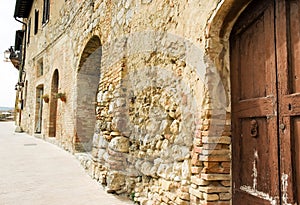 Obsolete building Tuscany Italy