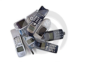 Obsolete cellular phones