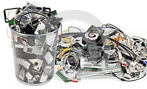 Obsolete Technology for Recycling - Electronic Waste photo