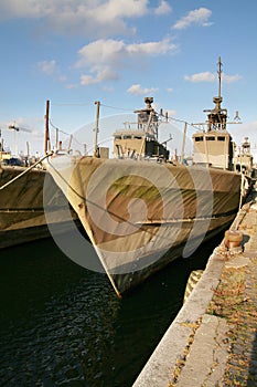 Obsolete navy ships photo