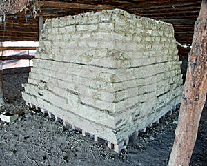 Obsolete primitive brick production