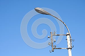 Obsolete street lighting pole