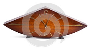 Obsolete wooden clock