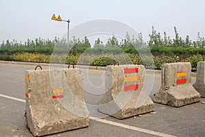 Obstacles on the road