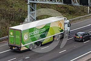 Ocado lorry