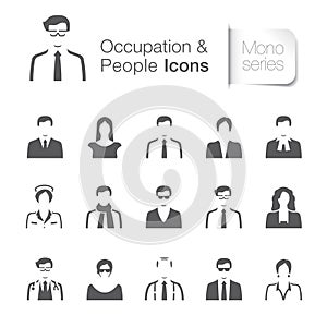 Occupation & people related icons.