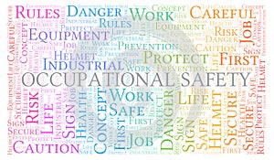 Occupational Safety word cloud