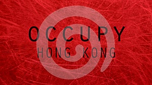 Occupy Hong Kong poster