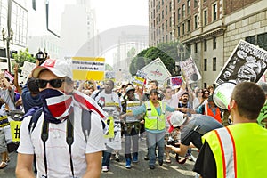 Occupy LA Demonstration and Rally