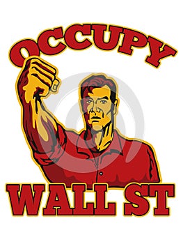 Occupy Wall Street American Worker photo