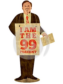 Occupy Wall Street I am 99 percent