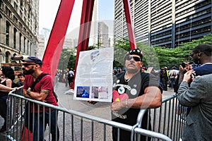 Occupy Wall Street Protest in Zuccotti Park