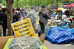 Occupy Wall Street at Zuccotti Park