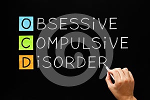 OCD - Obsessive Compulsive Disorder On Blackboard