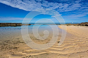 Ocean beach Landscape, Nosy Satrana, Anakao, Madagascar