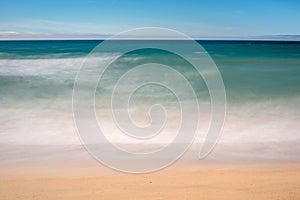 Ocean, blurry movement background