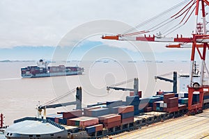 Ocean container terminal