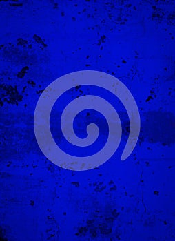 Ocean Deep Royal Blue Concrete Background