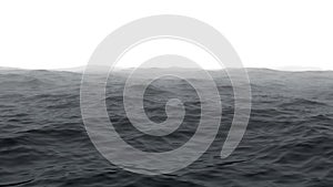 Ocean with fog