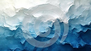 Ocean-Inspired Blue Gradient Background for Professional Presentations and Designs