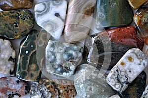 Ocean Japers tumbled stones close up