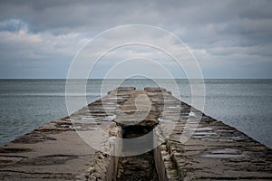 Ocean berth for ships in bad weather