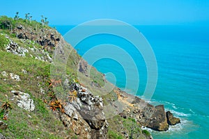 ocean landscape Cabo Ledo, Angolaa