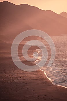ocean landscape & x28;sunset& x29;