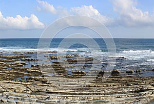 Ocean at low tide