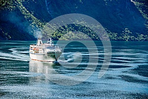 Ocean Majesty in Sognefjord, Norway