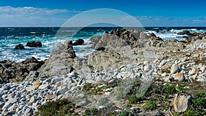 Ocean near Pebble beach, Pebble Beach, Monterey Peninsula, Calif