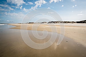 The ocean in North Carolina on the Outer Banks.