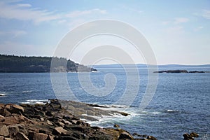 Ocean Path Cliff, Acadia National Park, Bar Harbor Maine