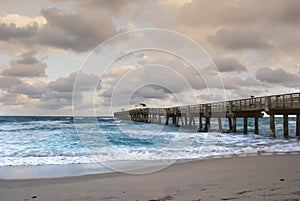 Ocean Pier in Lake Worth South Florida