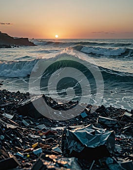 Ocean Pollution: A Global Crisis Unfolding photo