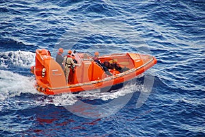 Ocean rescue operation