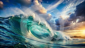 Ocean\'s Symphony, A Harmonious Wave for a Sustainable Future