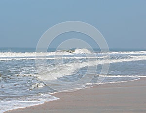 Ocean with Serene Beach - Payyambalam Beach, Kannur, Kerala, India
