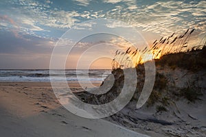 Ocean Sunrise Seascape Outer Banks NC