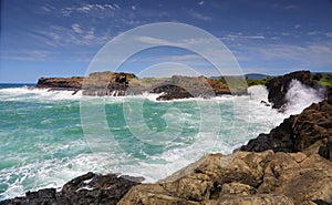 Ocean Swell Bombo Headlands Kiama