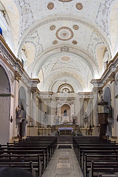 Interior of the Iglesia La Merced, Old Town, Panama City, Panama photo